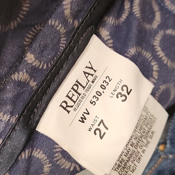 Replay jeans size 27 - Picture 3 of 6